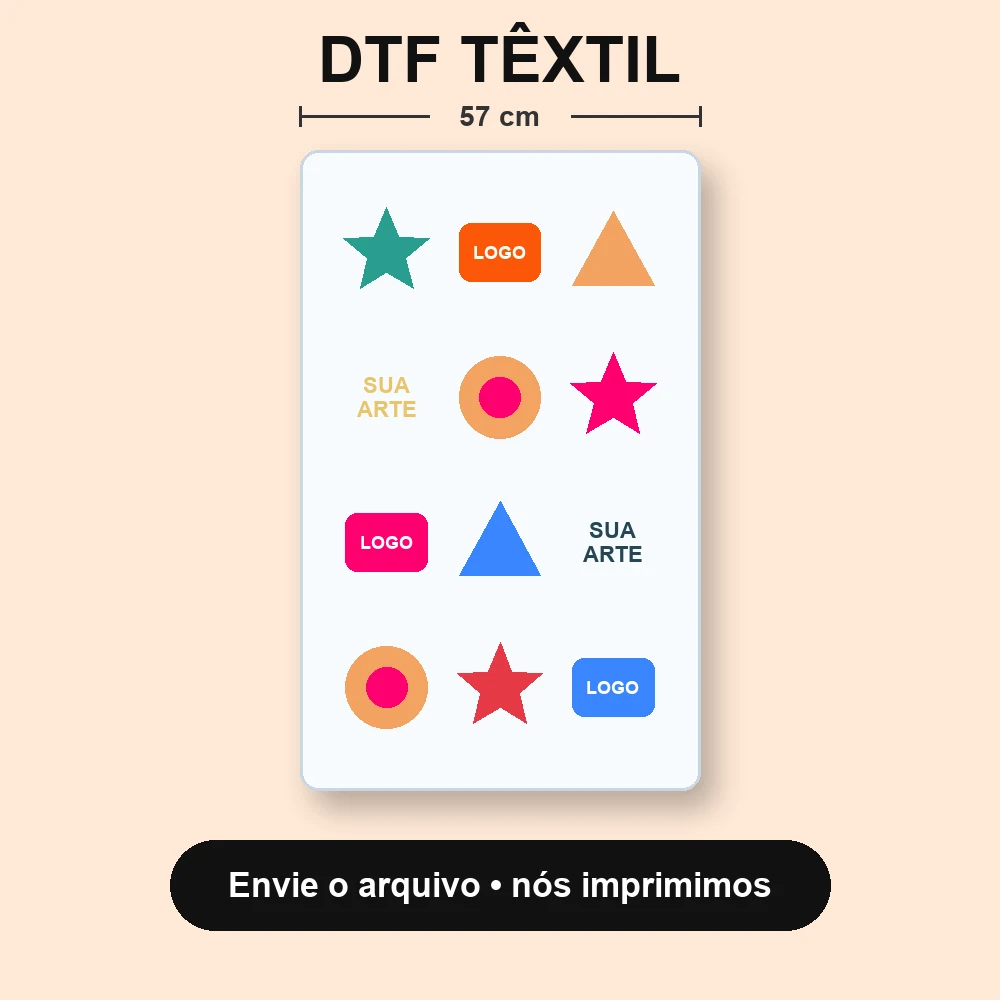 Como aplicar DTF Têxtil na prensa: temperatura, tempo e pressão